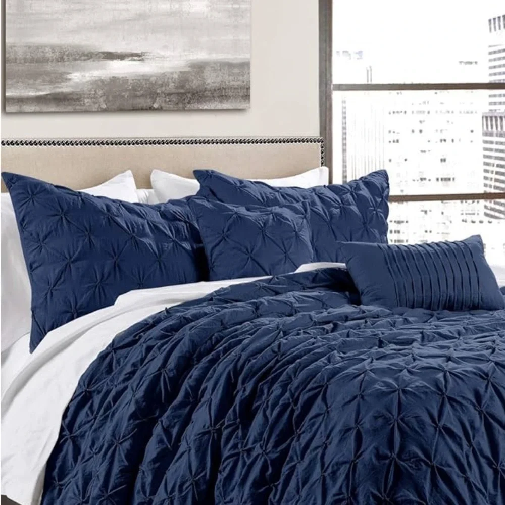 Ravello Pintuck Vintage Chic Farmhouse Shams & Decorative Pillows